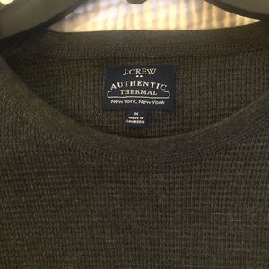 JCrew Authentic thermal shirt